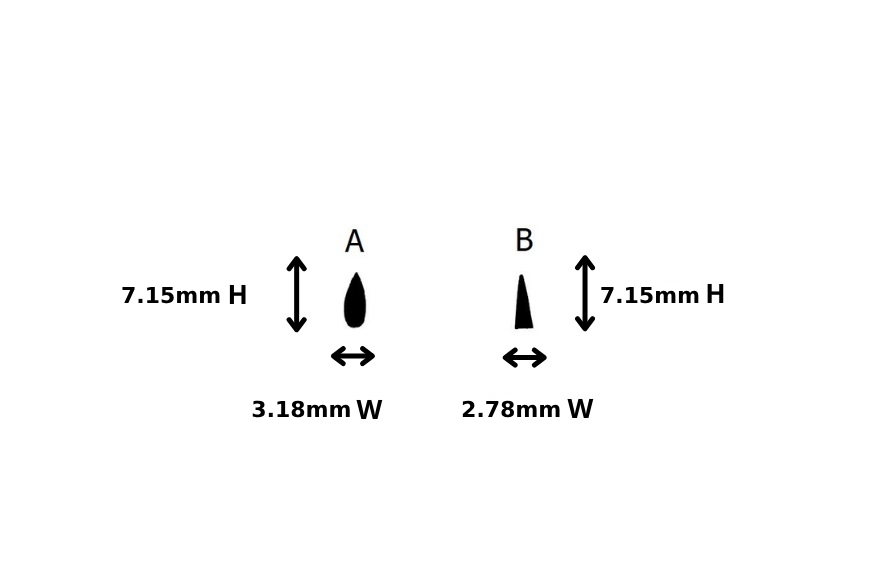 point punch sizes