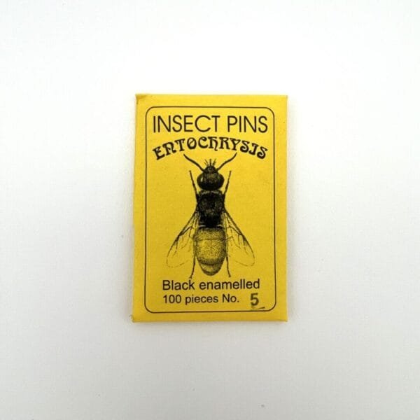 Entochrysis Black Enamel Insect Pins