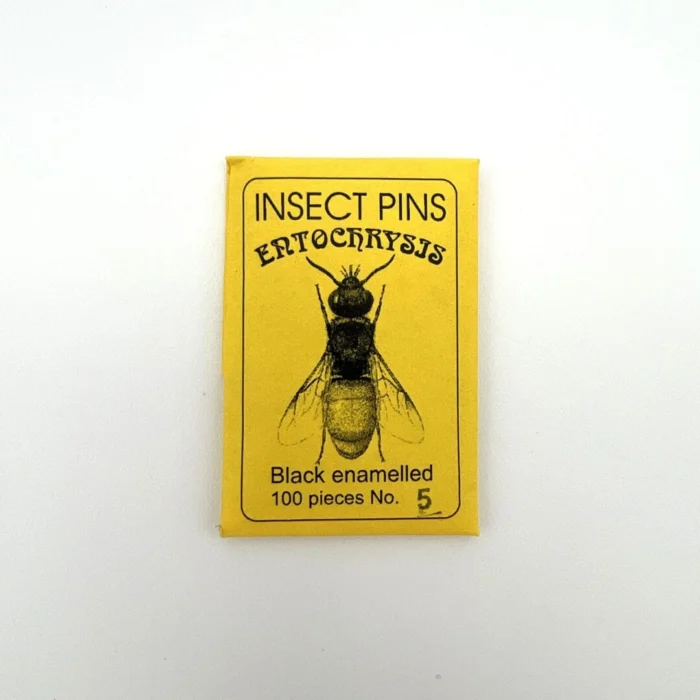 Entochrysis Black Enamel Insect Pins