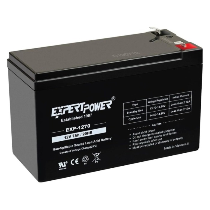 12 volt Battery 7AH