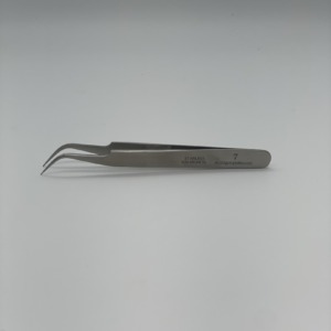Swiss Forceps - Forceps #7: 115mm length, curved, ultra fine