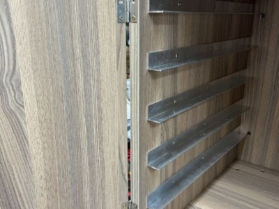 Cabinet for Cornell Drawers with Door (Flawed Prototype)