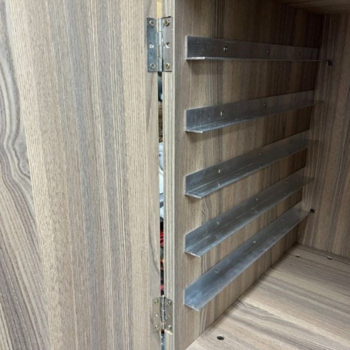 Cabinet for Cornell Drawers with Door (Flawed Prototype)